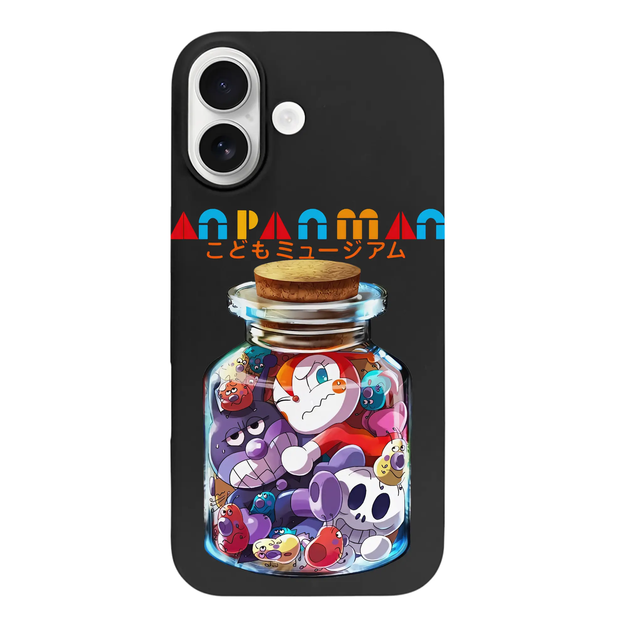 アンパンマン グッズ,ばいきんまん - iPhone 17 シリーズ シリコンケース 薄型 耐衝撃 指紋防止 ソフトタッチカバー 精密フィット 傷防止 保護ケース iPhone 17/17 Air/17 Pro/17 Pro Max 対応